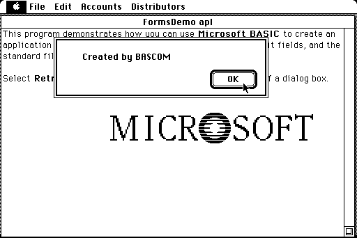 Microsoft BASIC Compiler 1.0 for Mac - App